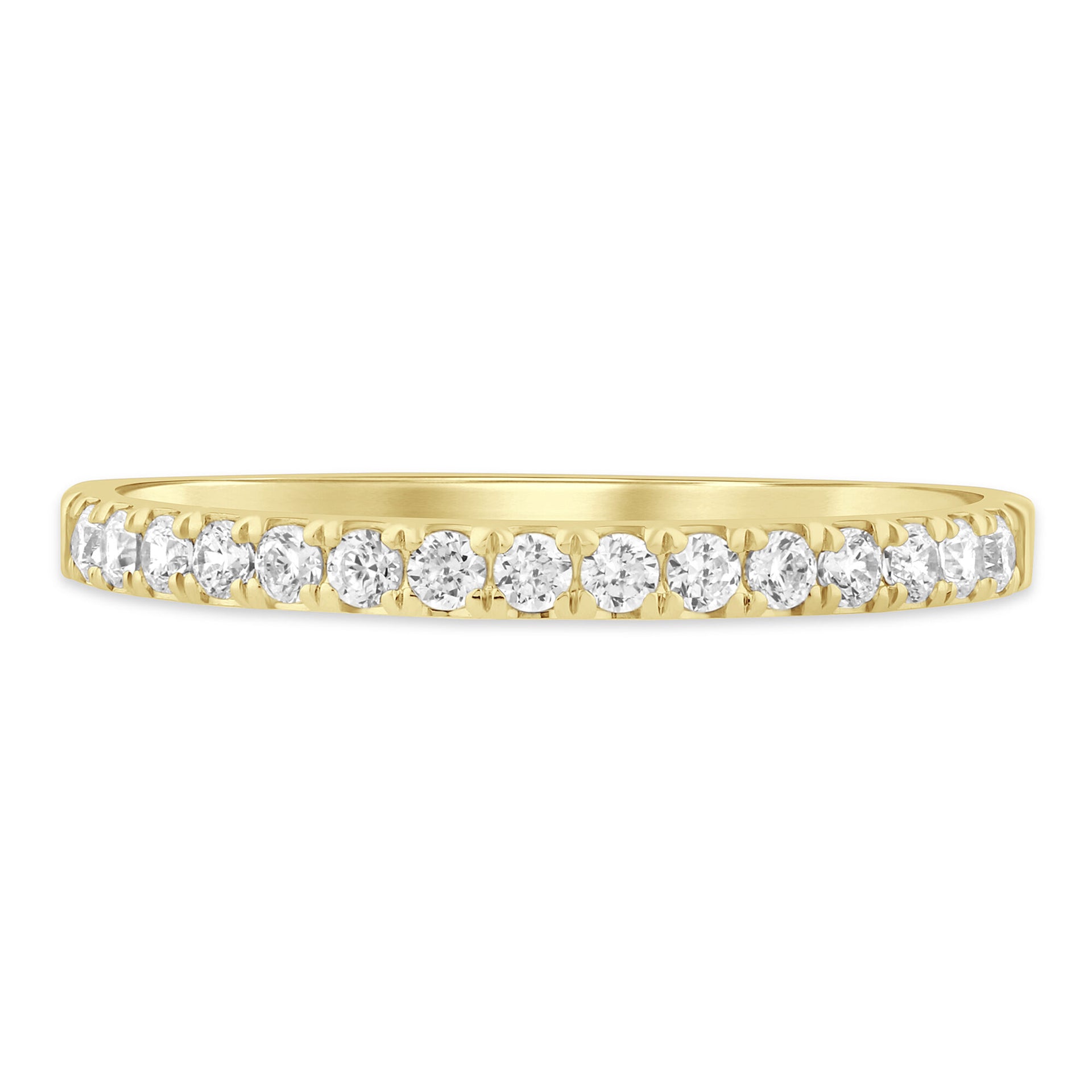 Diamond Anniversary Band in 14K Yellow Gold (1/4 ct. tw.)