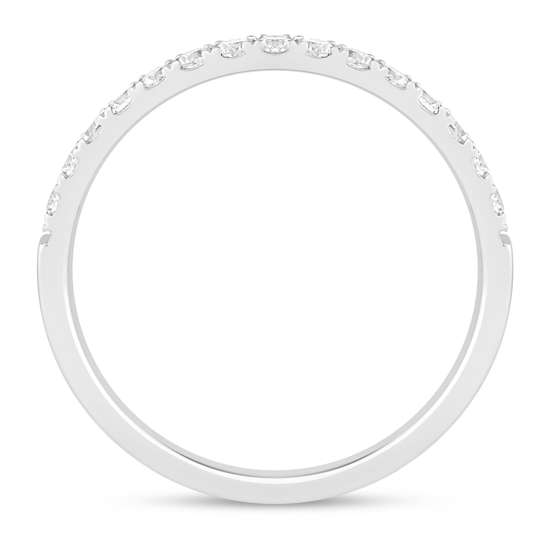 Diamond Anniversary Band in 14K White Gold (1/4 ct. tw.)