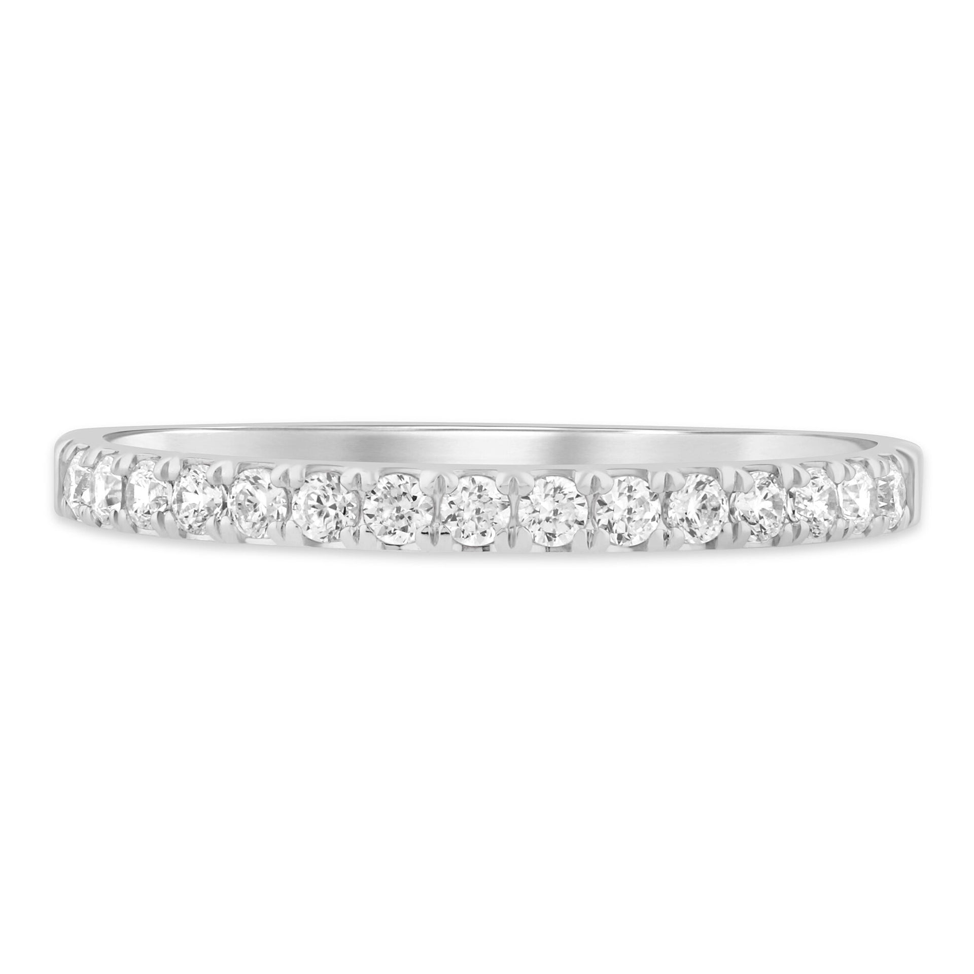 Diamond Anniversary Band in 14K White Gold (1/4 ct. tw.)