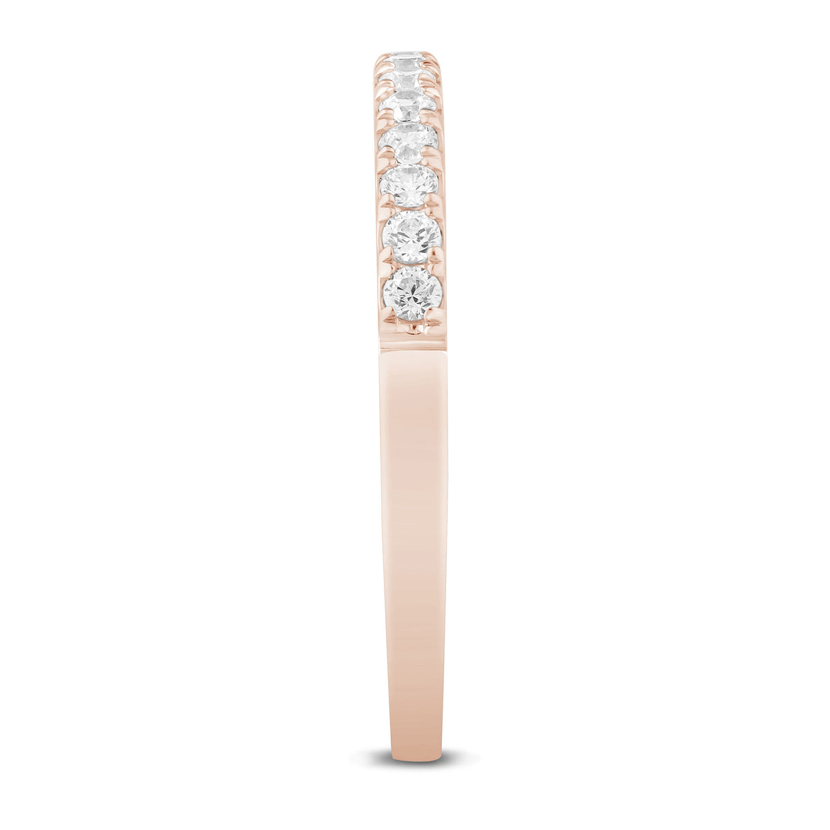 Diamond Anniversary Band in 14K Rose Gold (1/4 ct. tw.)
