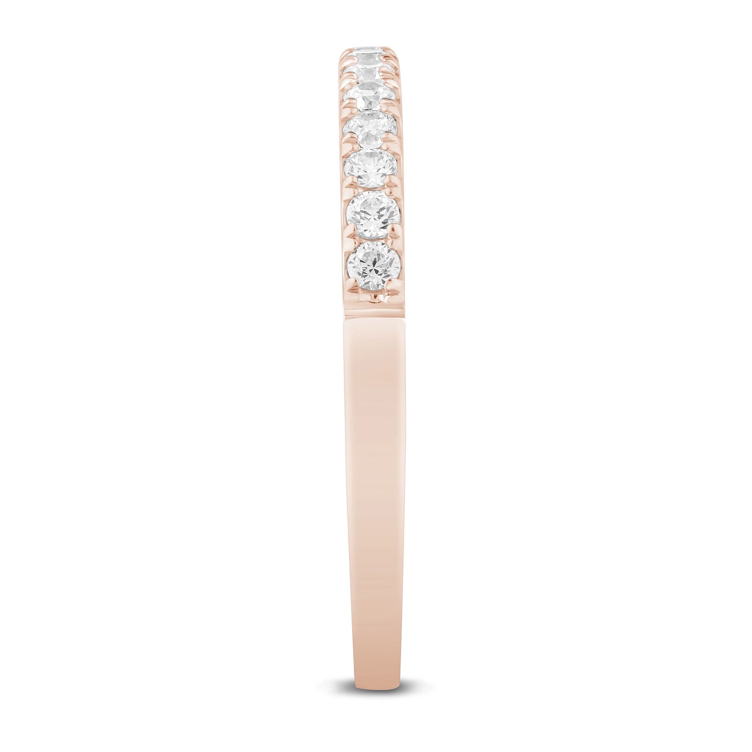Diamond Anniversary Band in 14K Rose Gold (1/4 ct. tw.)