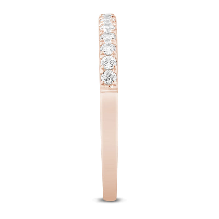 Diamond Anniversary Band in 14K Rose Gold (1/4 ct. tw.)