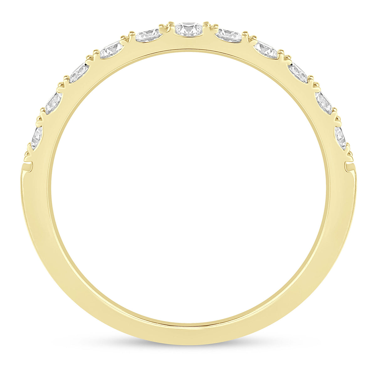 Diamond Anniversary Band in 14K Yellow Gold (1/2 ct. tw.)