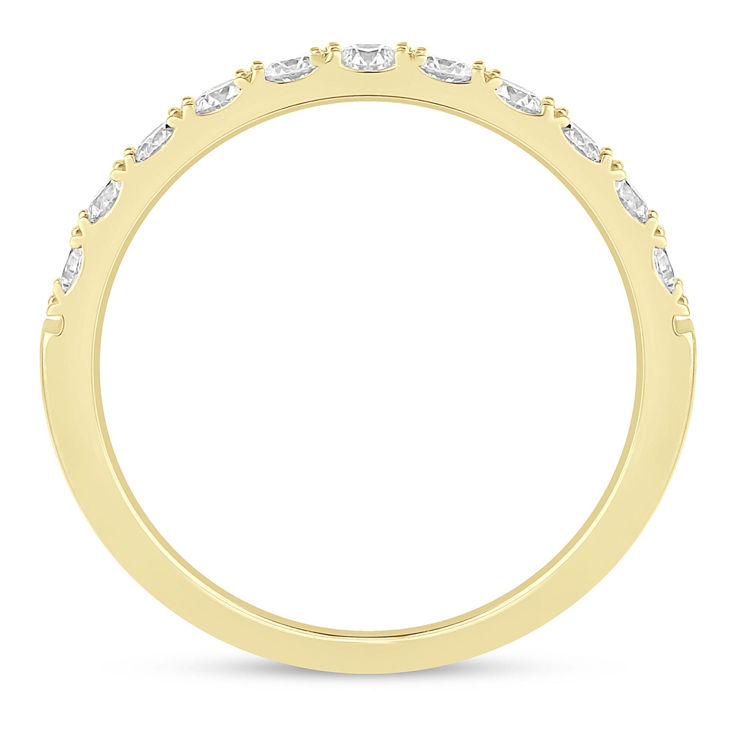 Diamond Anniversary Band in 14K Yellow Gold (1/2 ct. tw.)