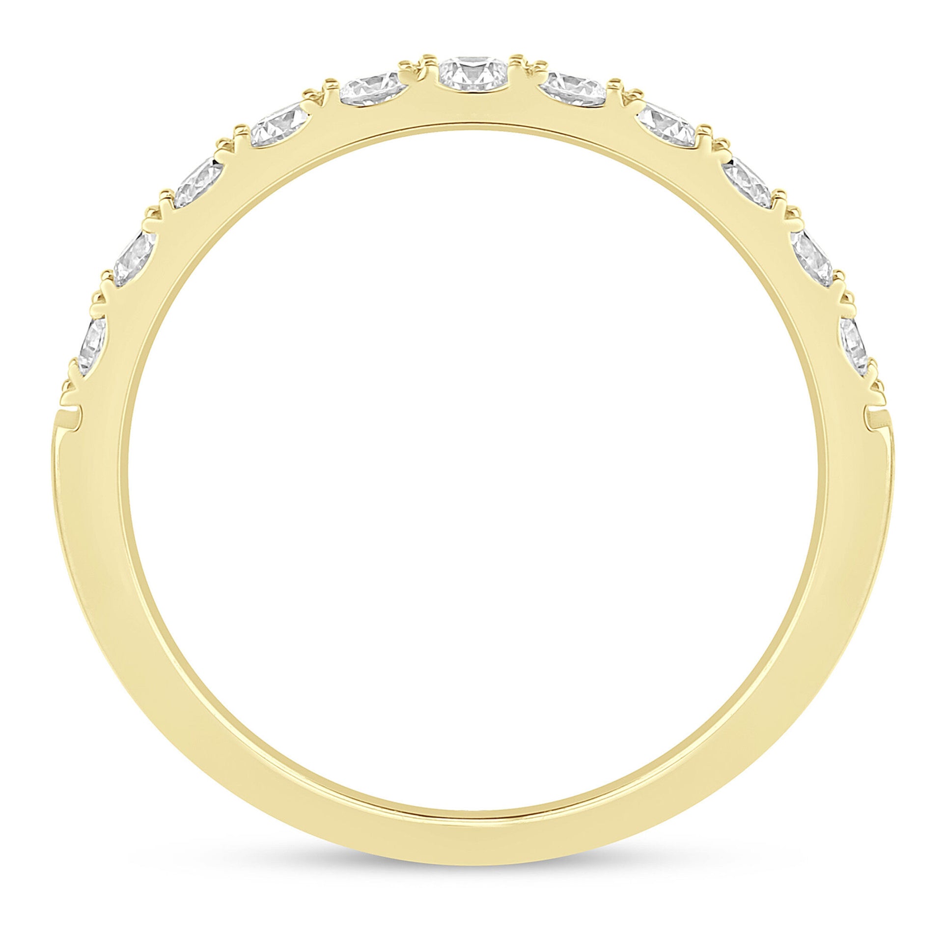 Diamond Anniversary Band in 14K Yellow Gold (1/2 ct. tw.)