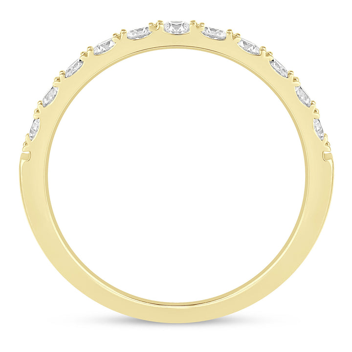 Diamond Anniversary Band in 14K Yellow Gold (1/2 ct. tw.)