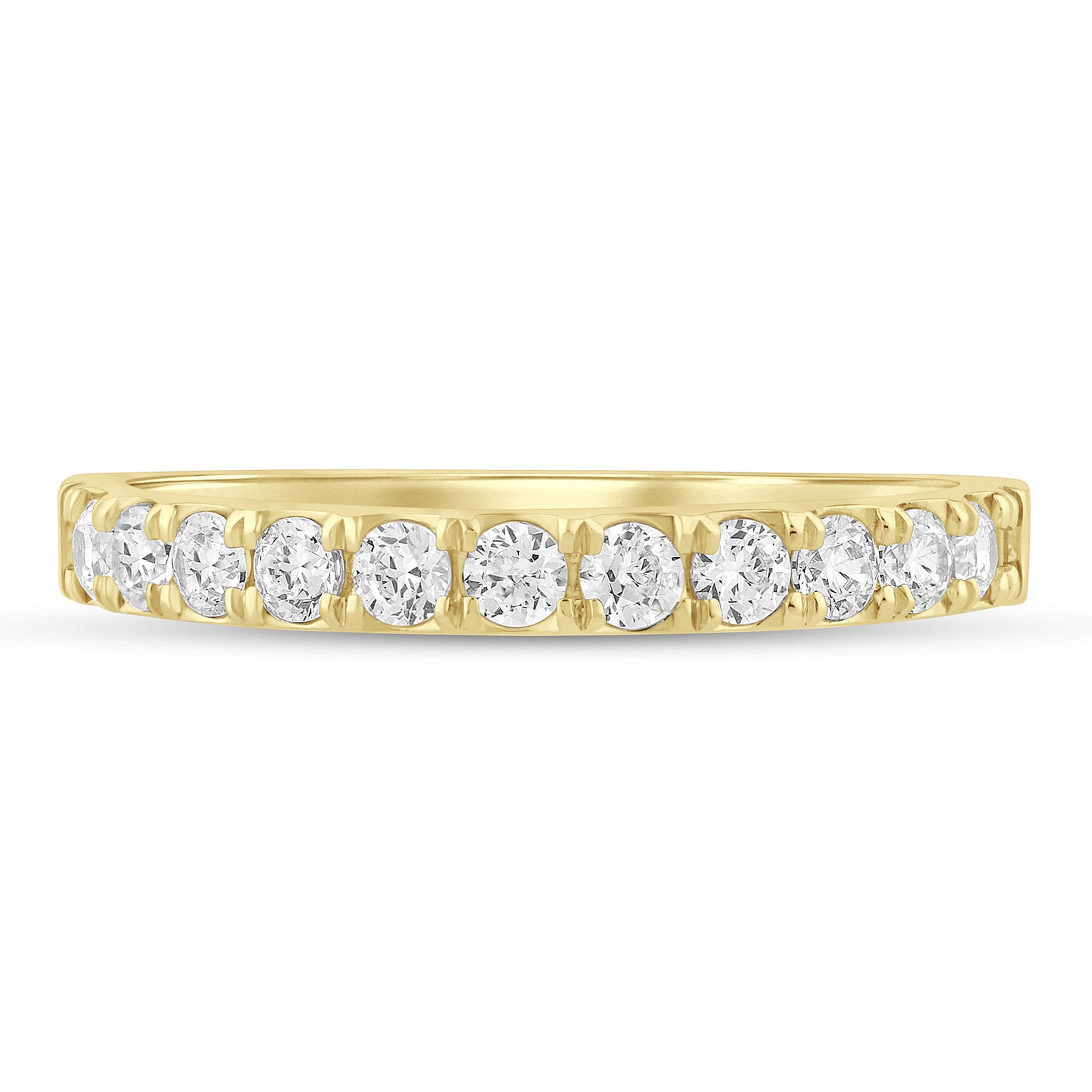 Diamond Anniversary Band in 14K Yellow Gold (1/2 ct. tw.)