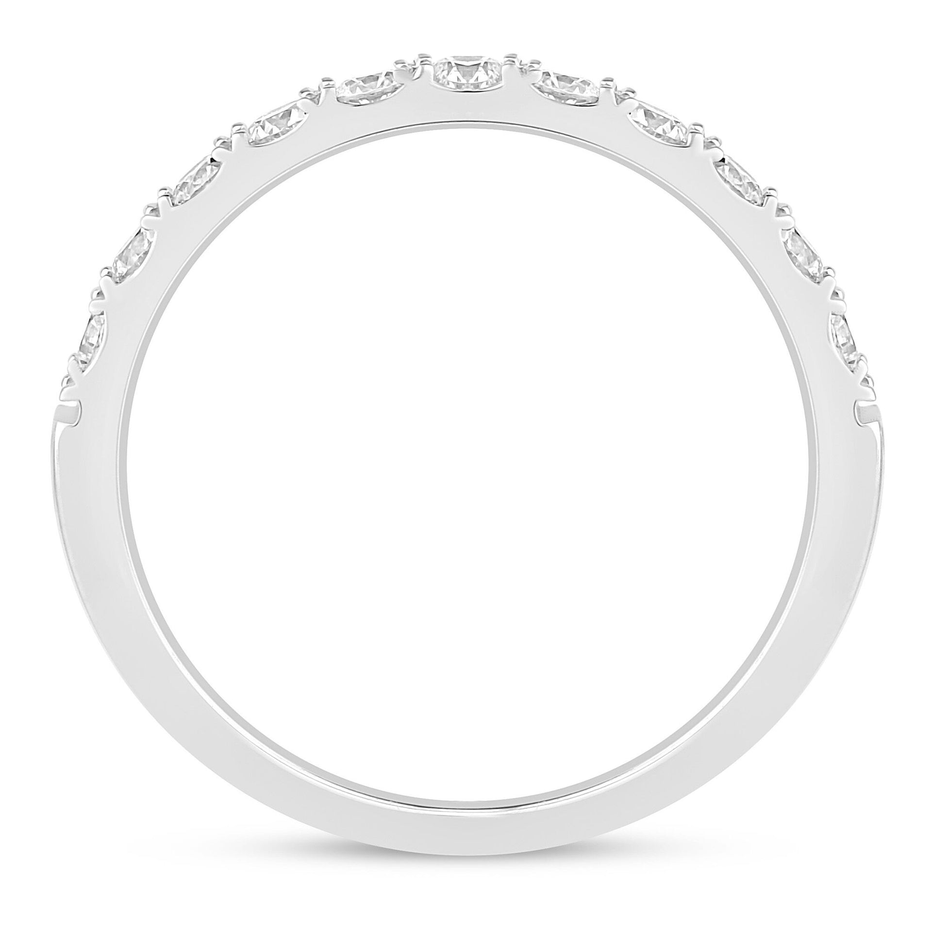 Diamond Anniversary Band in 14K White Gold (1/2 ct. tw.)