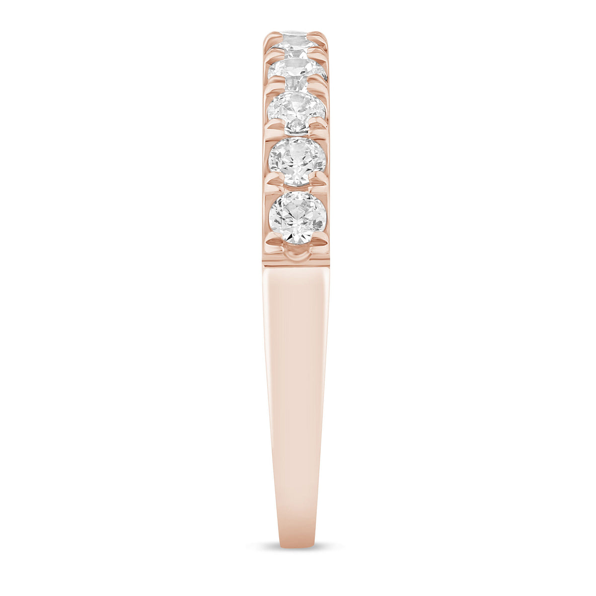 Diamond Anniversary Band in 14K Rose Gold (1/2 ct. tw.)
