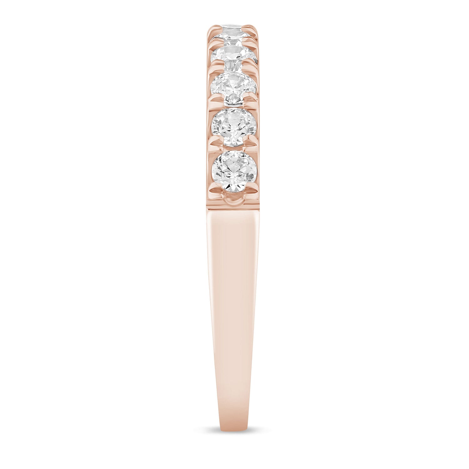 Diamond Anniversary Band in 14K Rose Gold (1/2 ct. tw.)