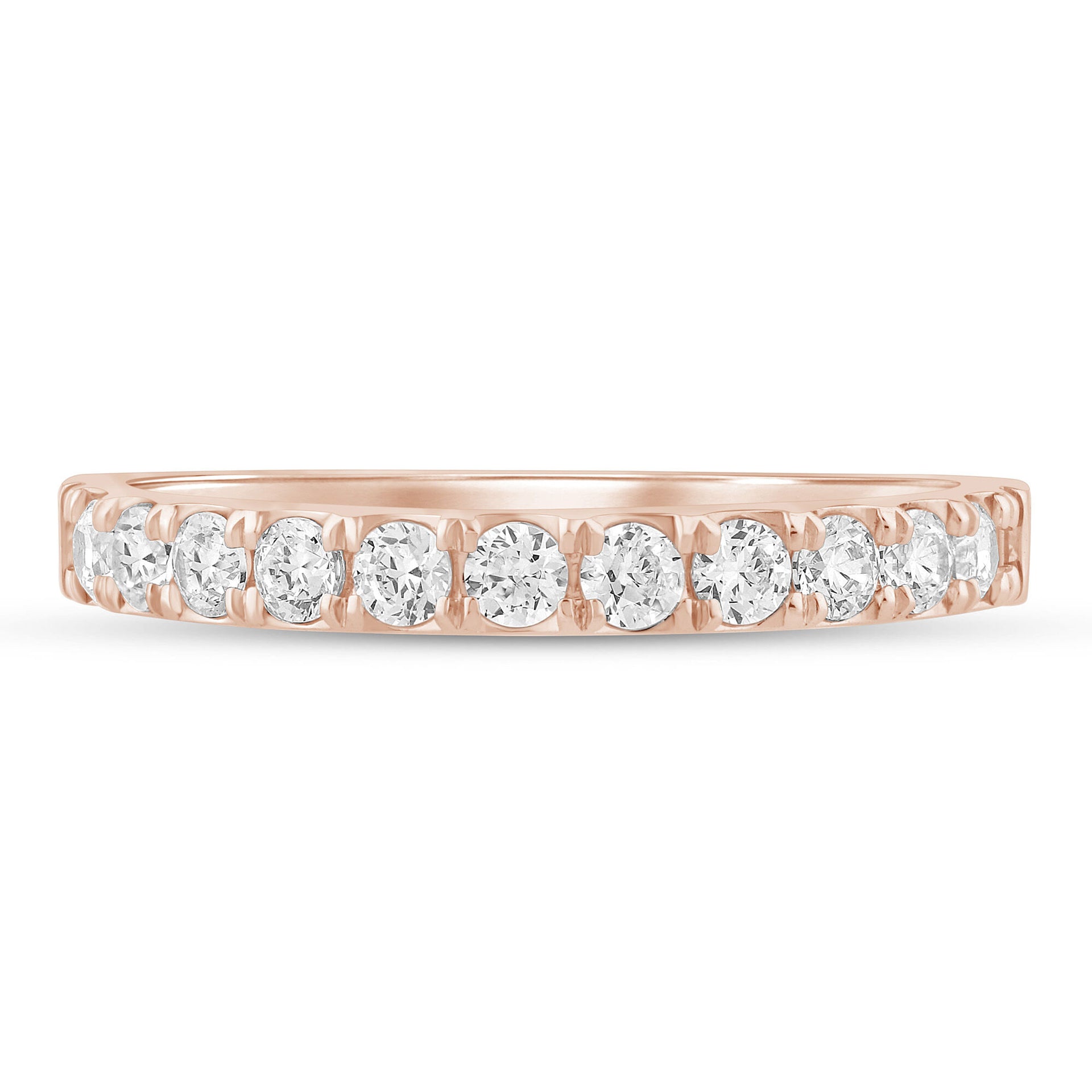 Diamond Anniversary Band in 14K Rose Gold (1/2 ct. tw.)