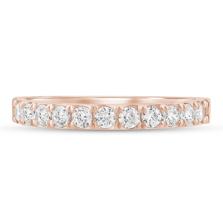 Diamond Anniversary Band in 14K Rose Gold (1/2 ct. tw.)