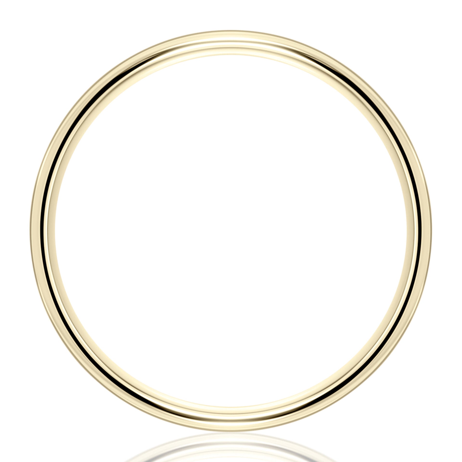 Wedding Band in 10K Yellow Gold, 7MM