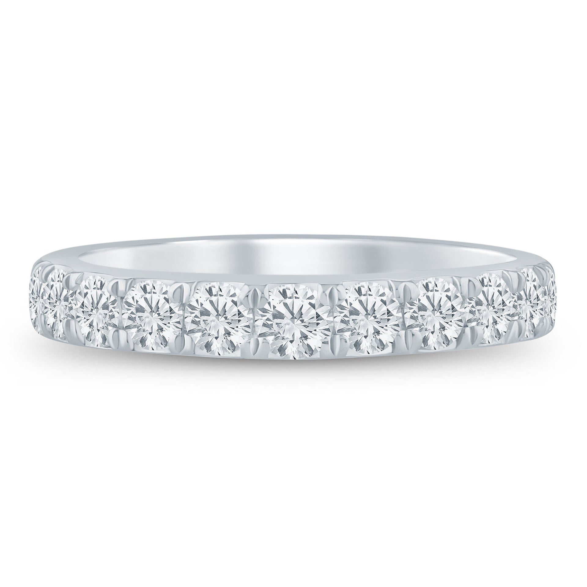 Diamond Anniversary Band in 14K White Gold (1 ct. tw.)