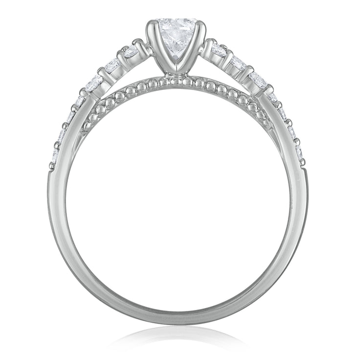 Diamond Engagement Ring in 14K White Gold (3/4 ct. tw.)