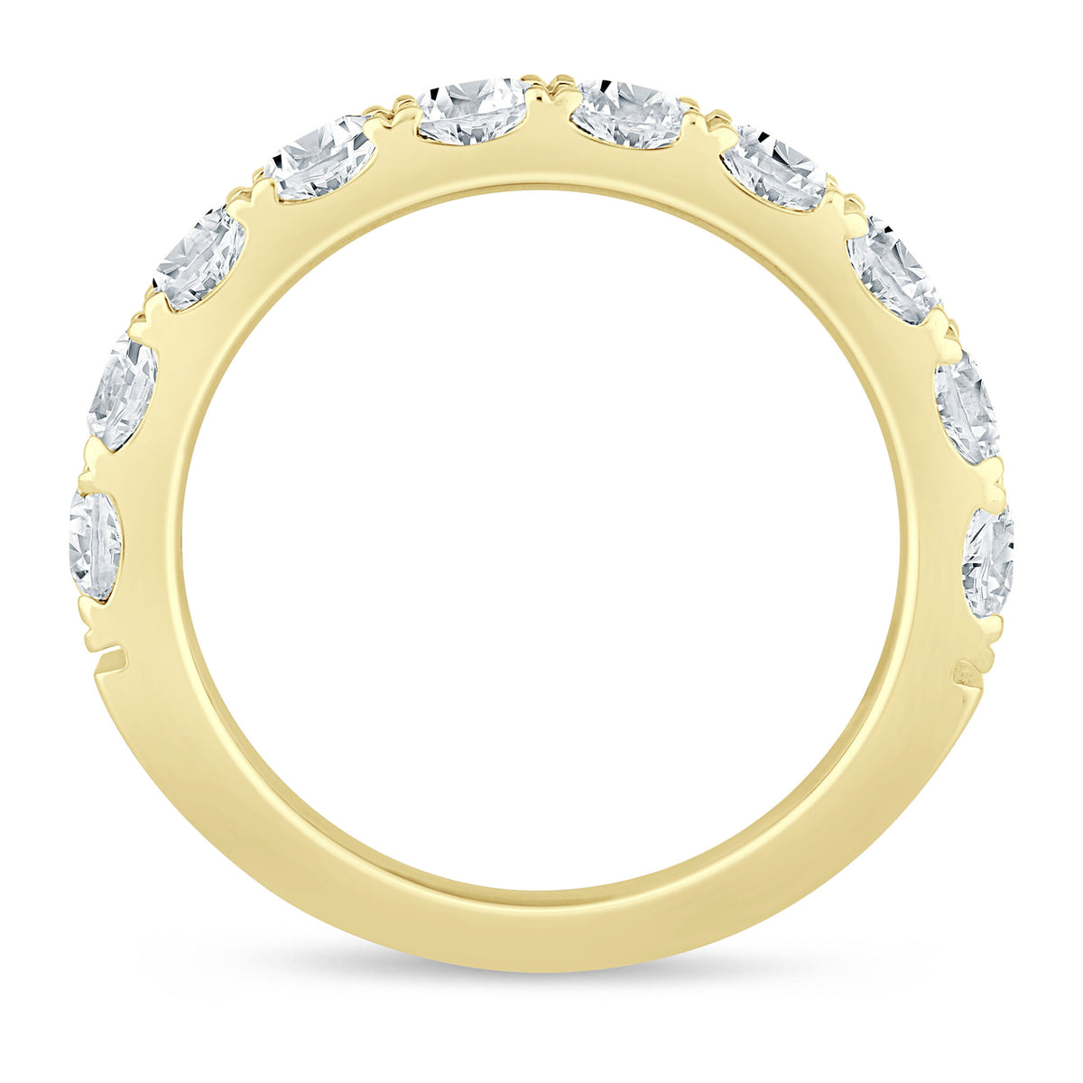 Diamond Anniversary Band in 14K Yellow Gold (2 ct. tw.)