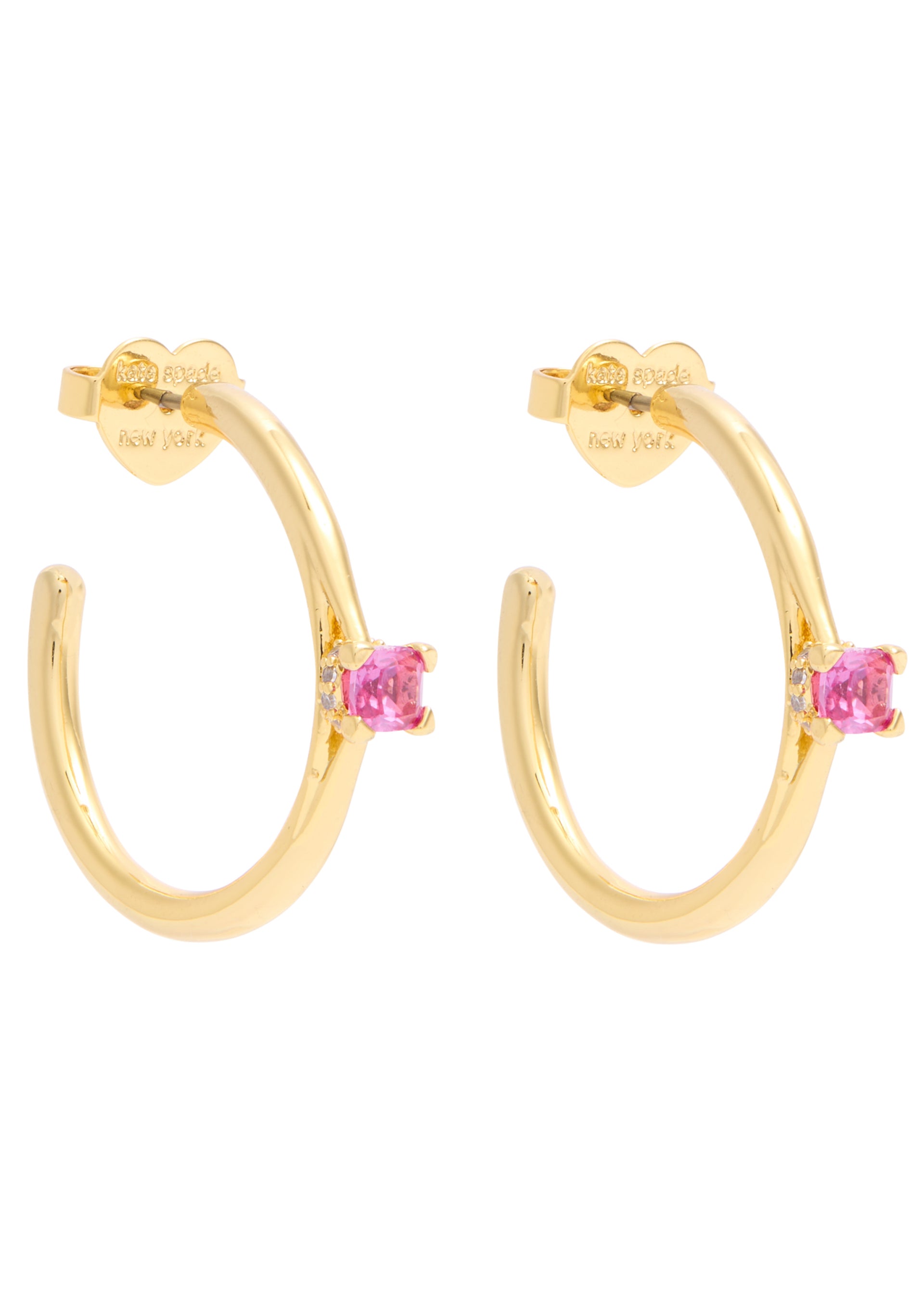 Little Luxuries crystal-embellished hoop earrings