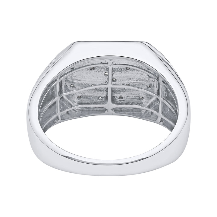 Diamond Accent Ring in Sterling Silver