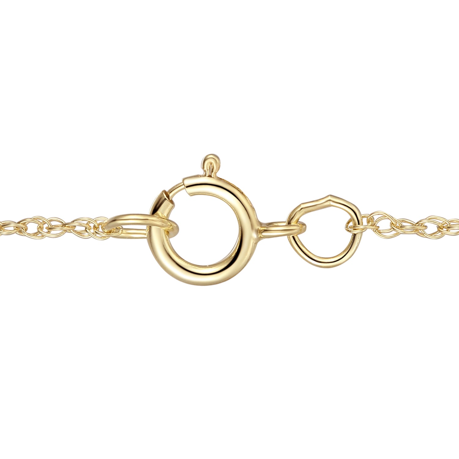 Citrine and Diamond Pendant in 10K Yellow Gold (1/5 ct. tw.)