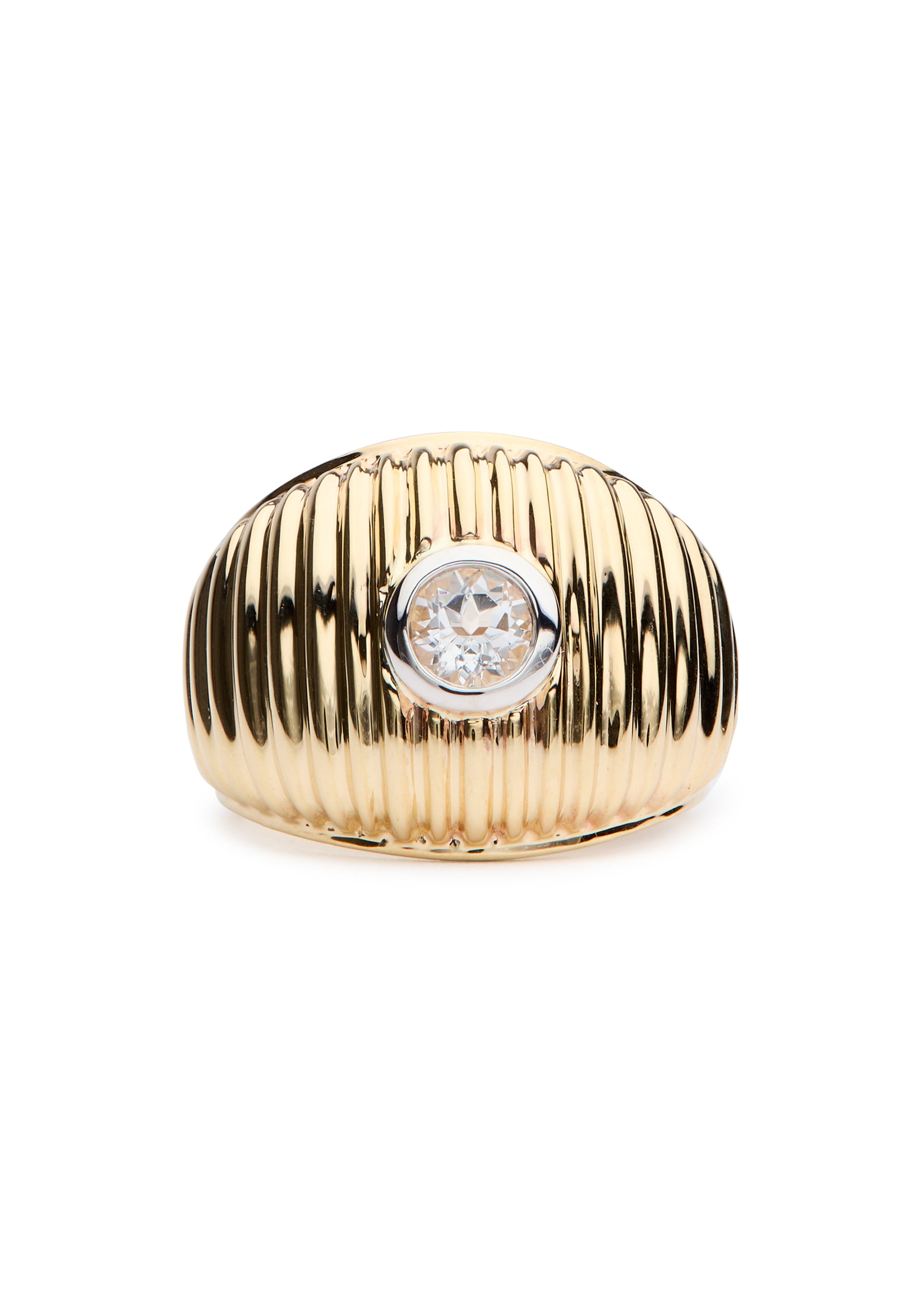Bague Maxi 9kt gold ring