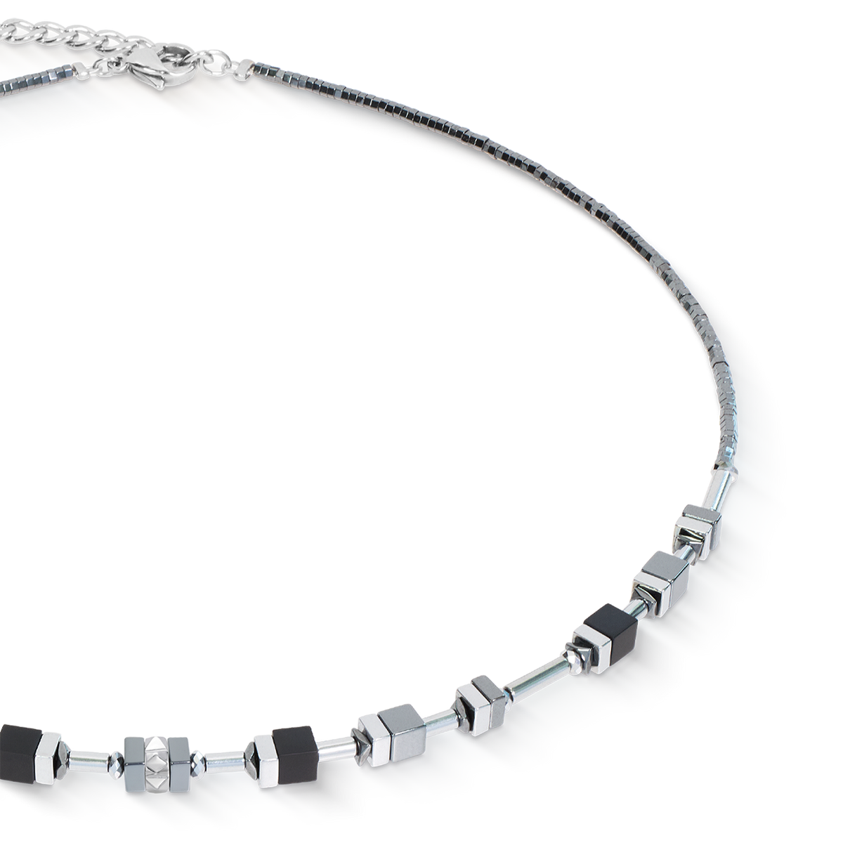 Cube Eclipse Necklace Onyx