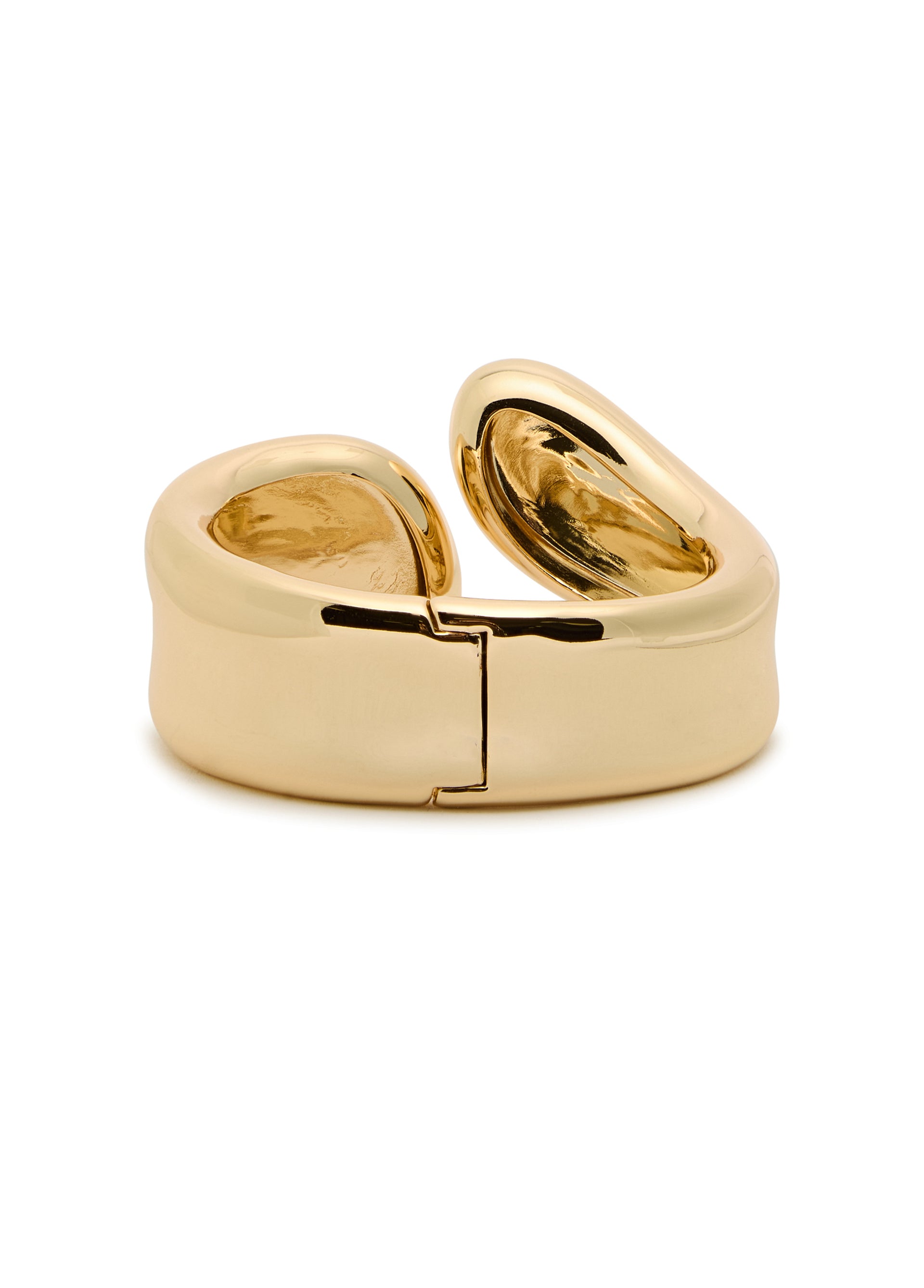 Solene 14kt gold-plated cuff