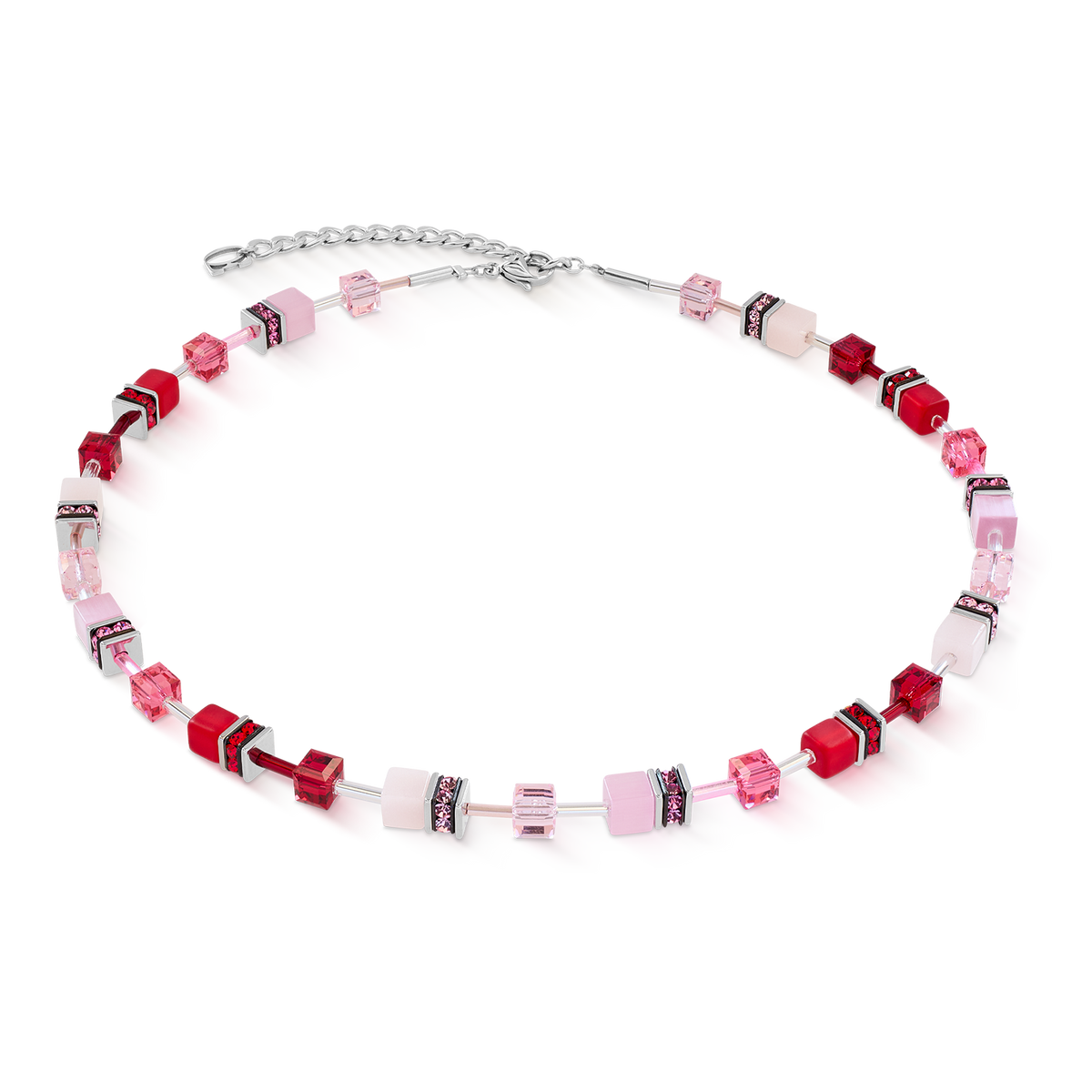 GeoCUBE® Iconic necklace rosé blush