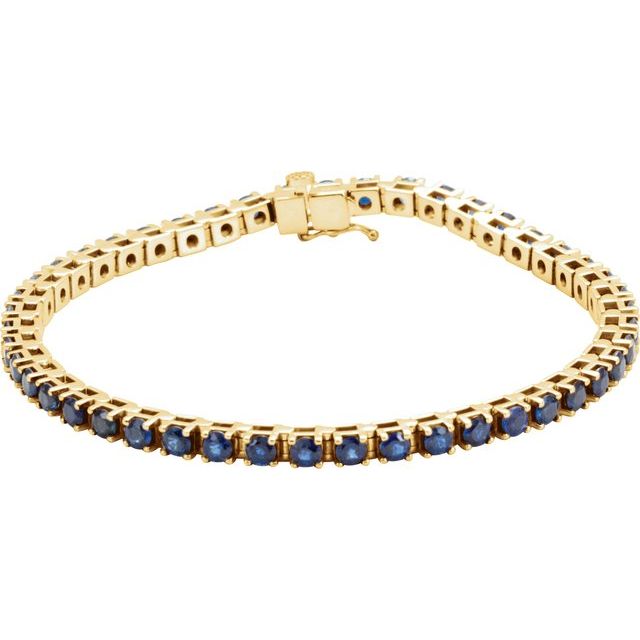 Lab-grown Diamond Bracelet in 14K White Gold