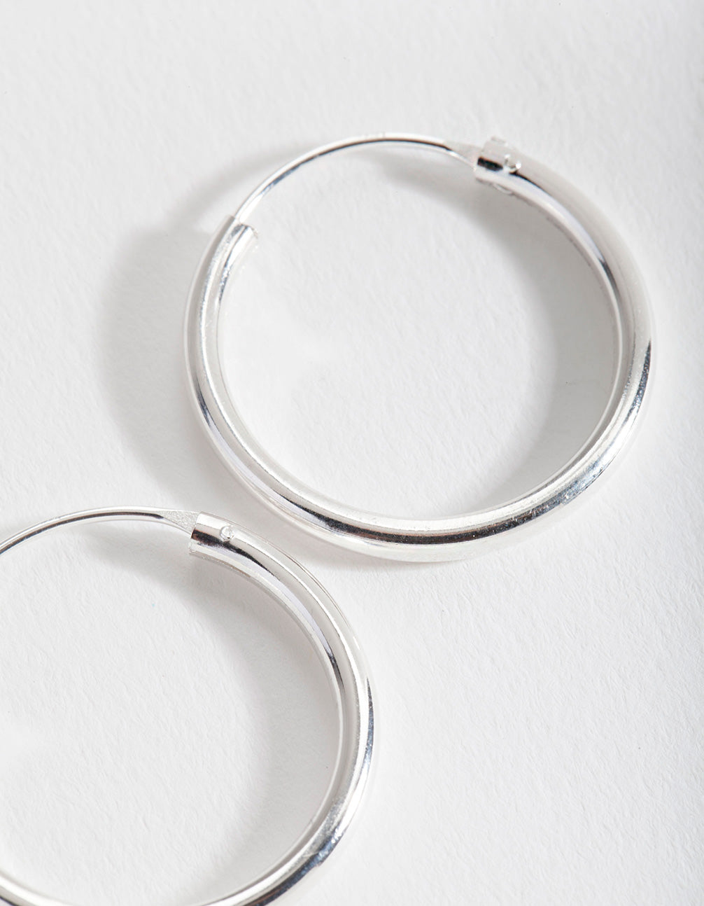 Lovisa Sterling Silver Shiny 25mm Hoop Earrings