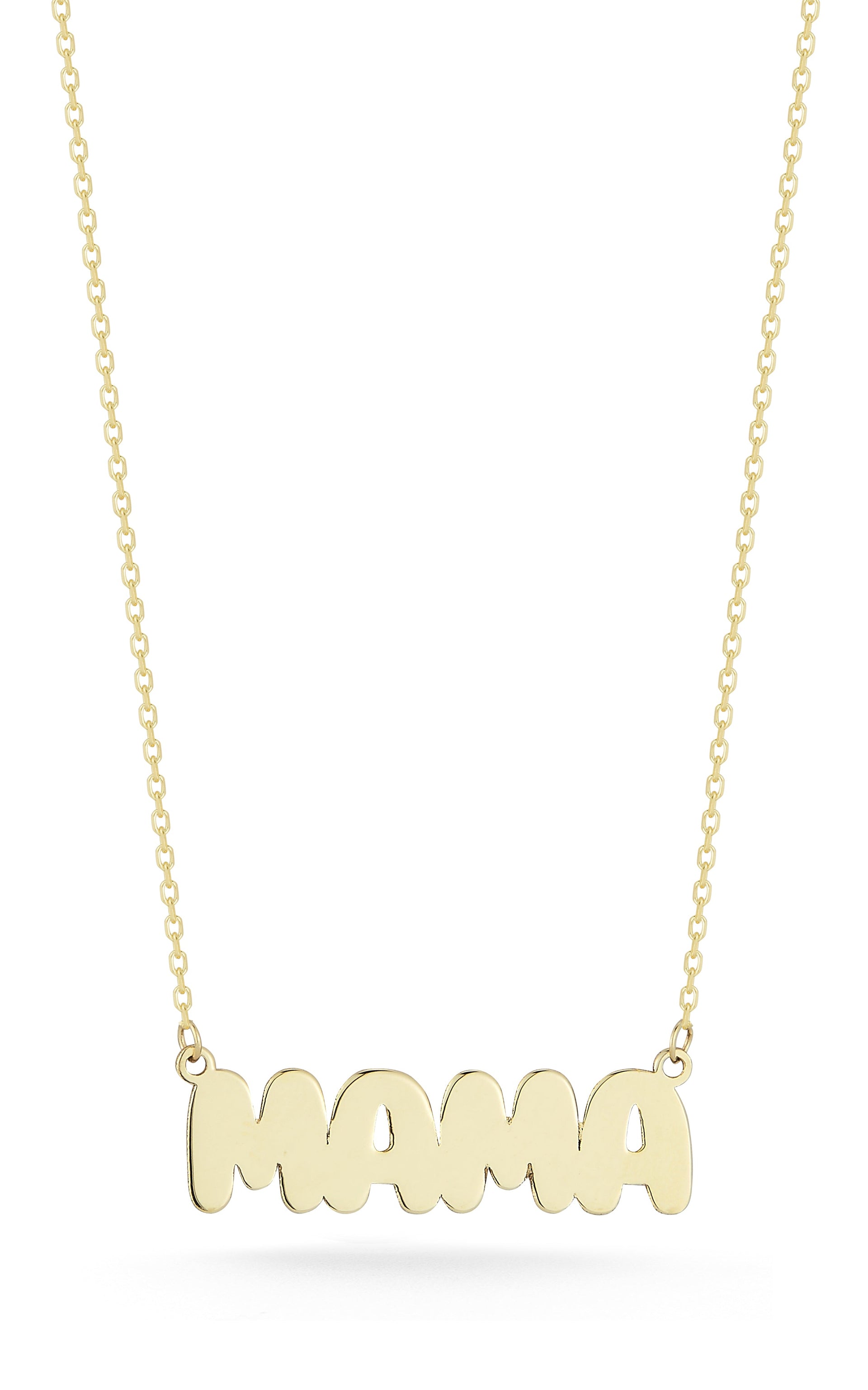 14K Gold Mama Necklace