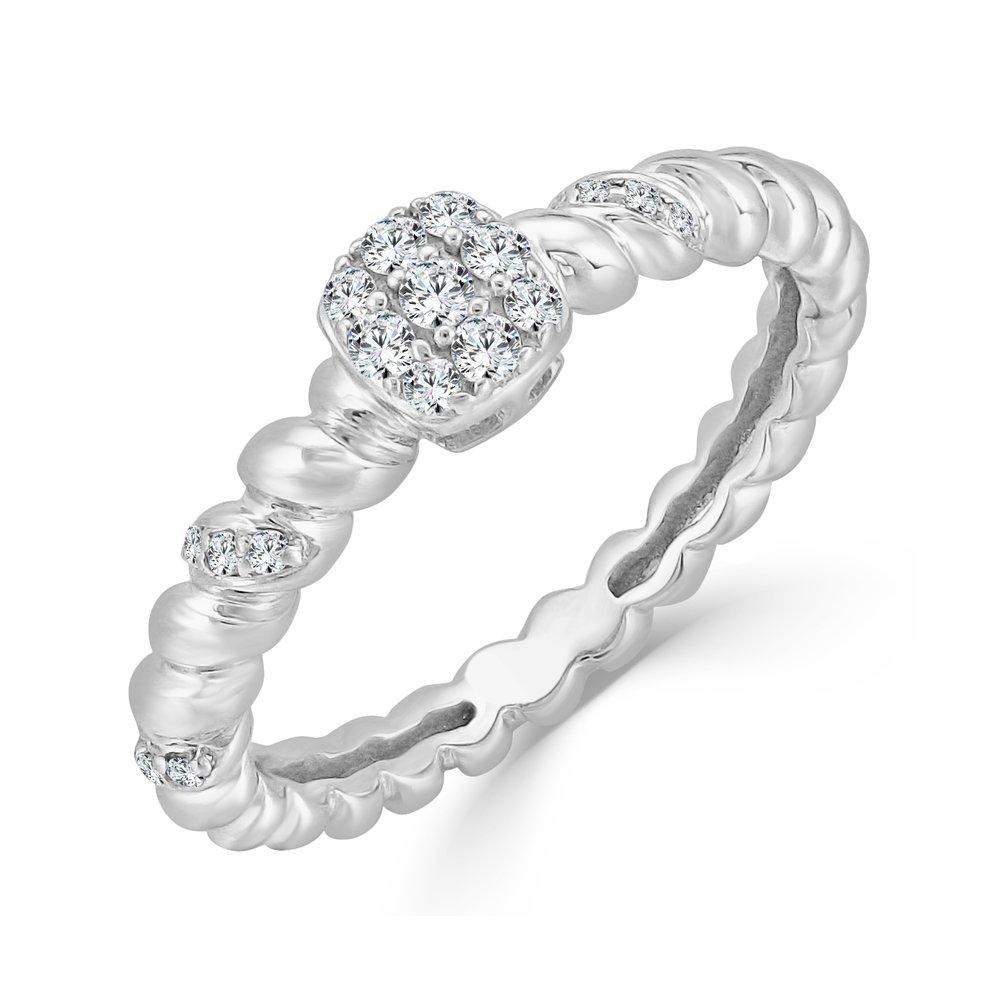 14k Gold & Diamond Ring