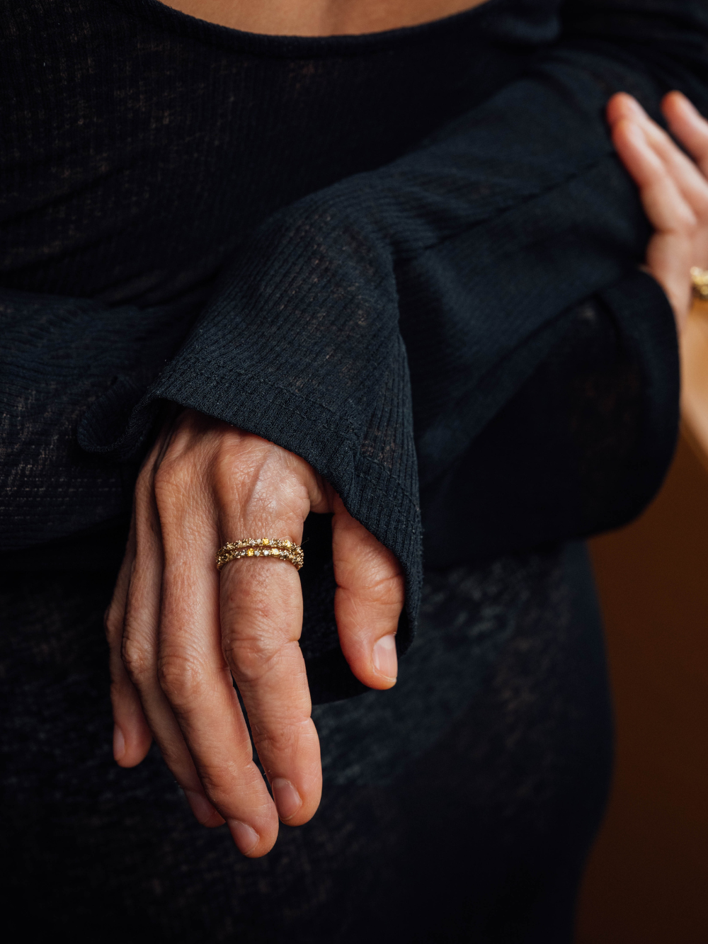 18K Pavé Band Ring
