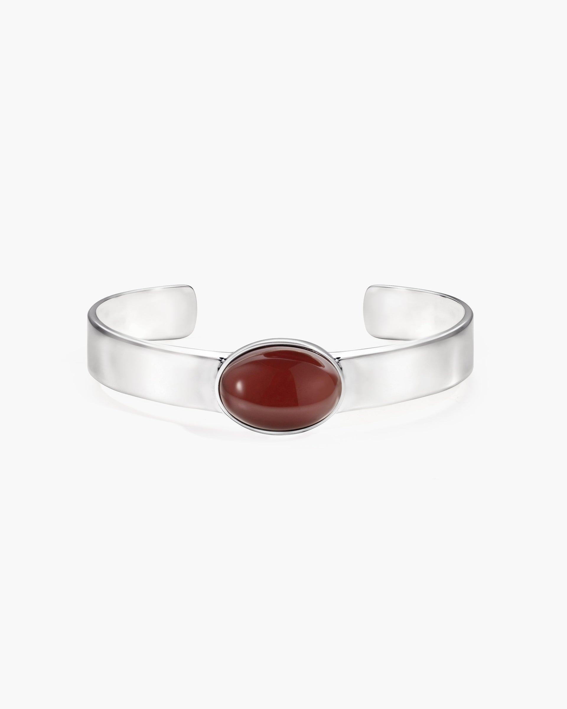 Mara Carnelian Cuff Bangle