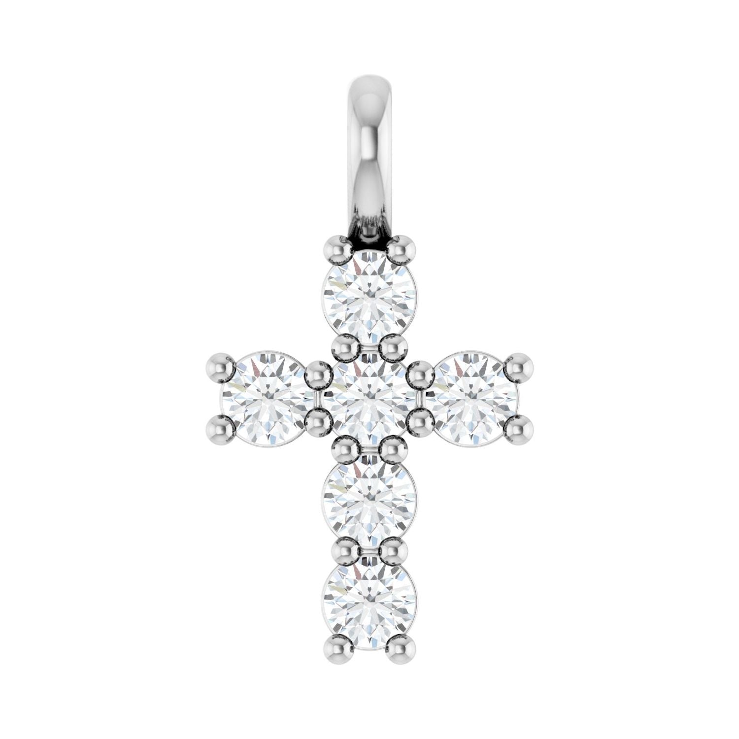 14k Gold 1/3ct Lab-grown Diamond Pendant