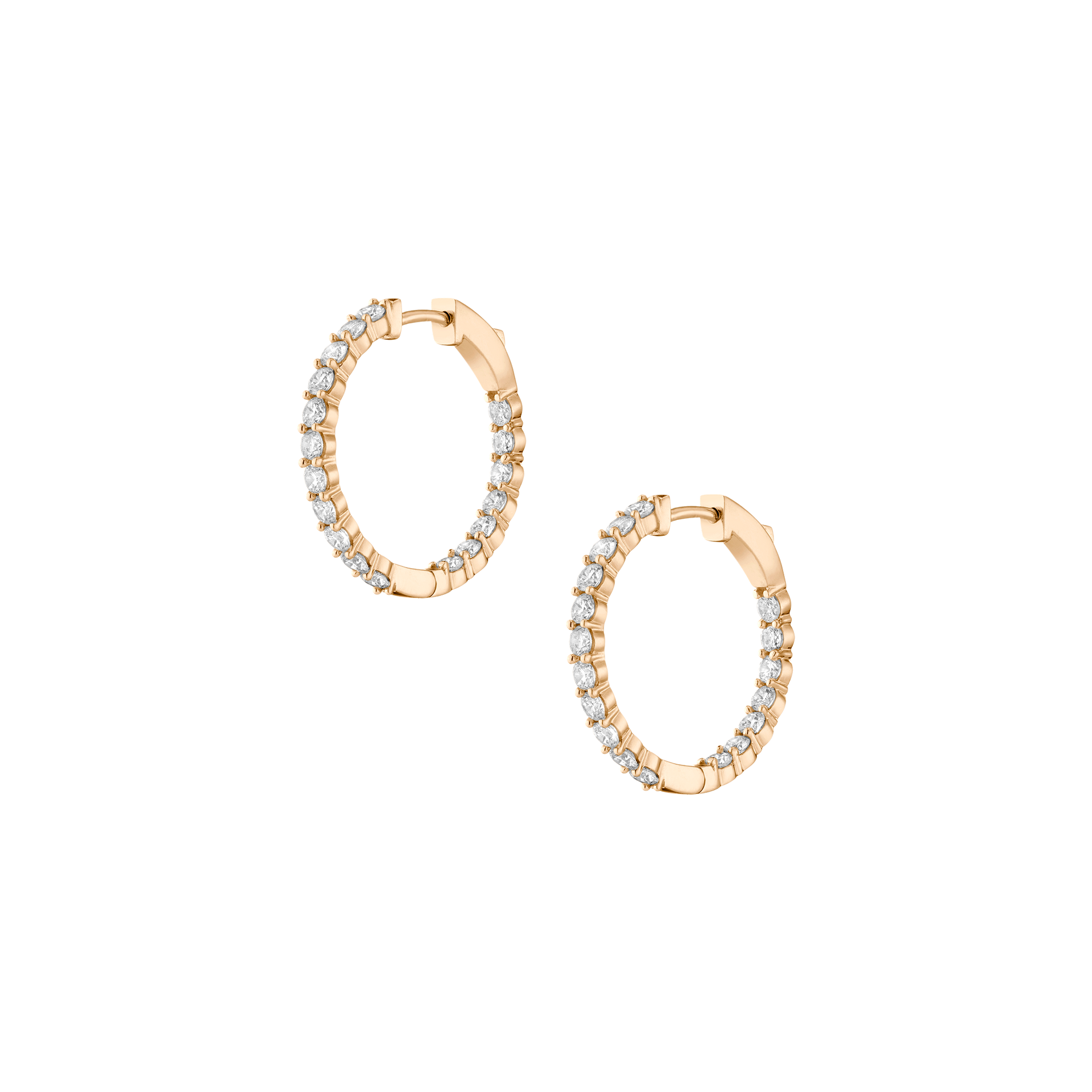 2ct Luxury Lab Grown Diamond Hoops