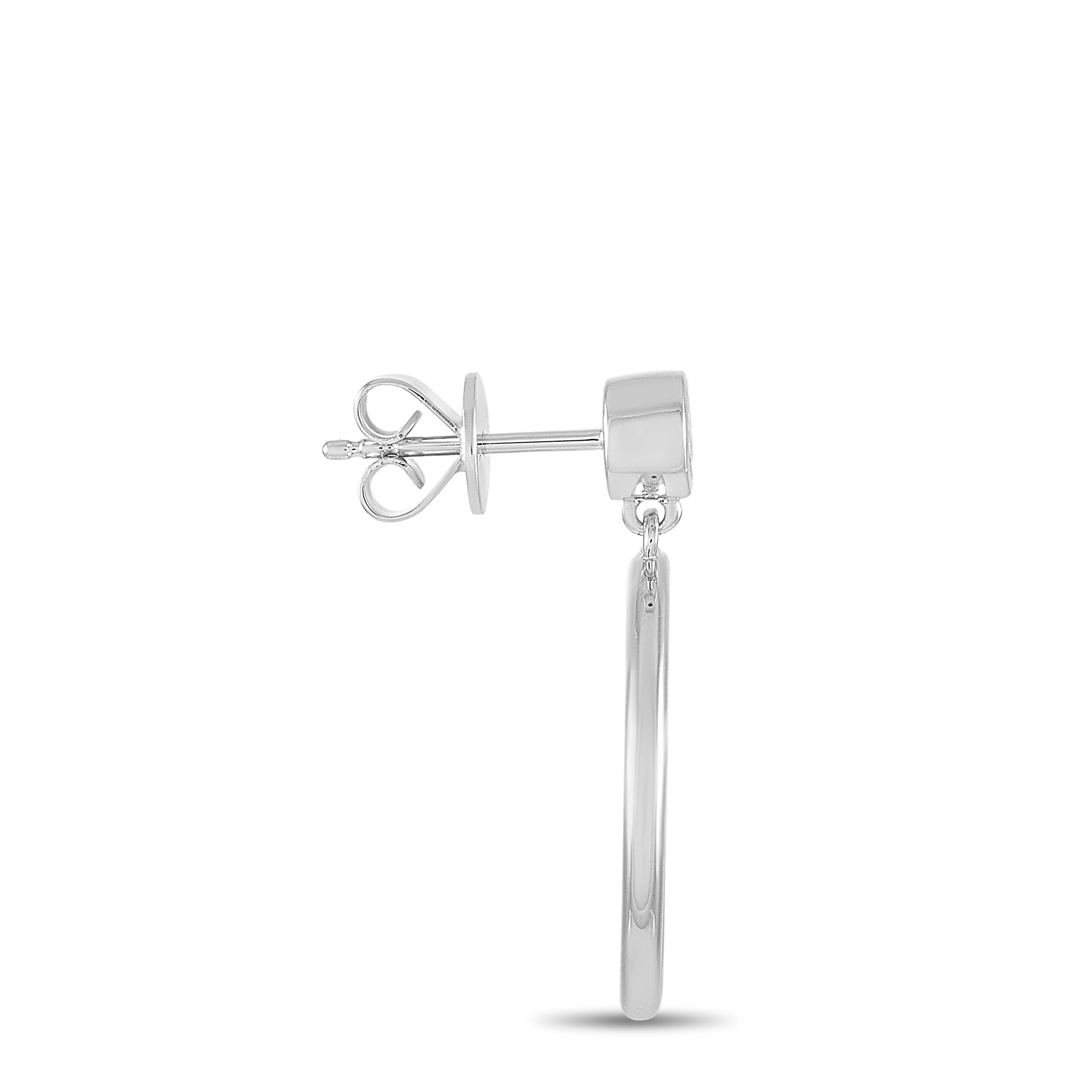 14K White Gold 0.40 ct Diamond Earrings