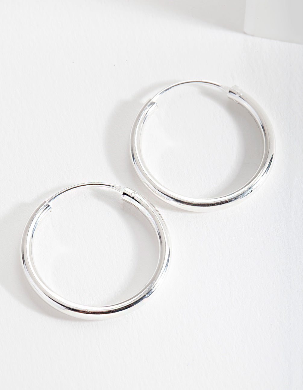 Lovisa Sterling Silver Shiny 25mm Hoop Earrings