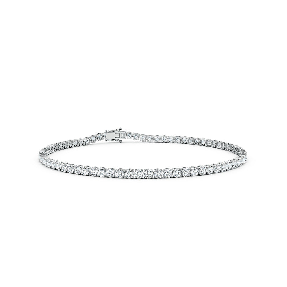 Round Lab-Grown Diamond Classic Tennis Bracelet
