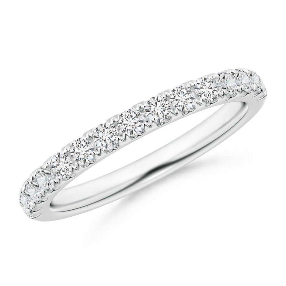 Half Eternity Round Diamond Wedding Ring for Her