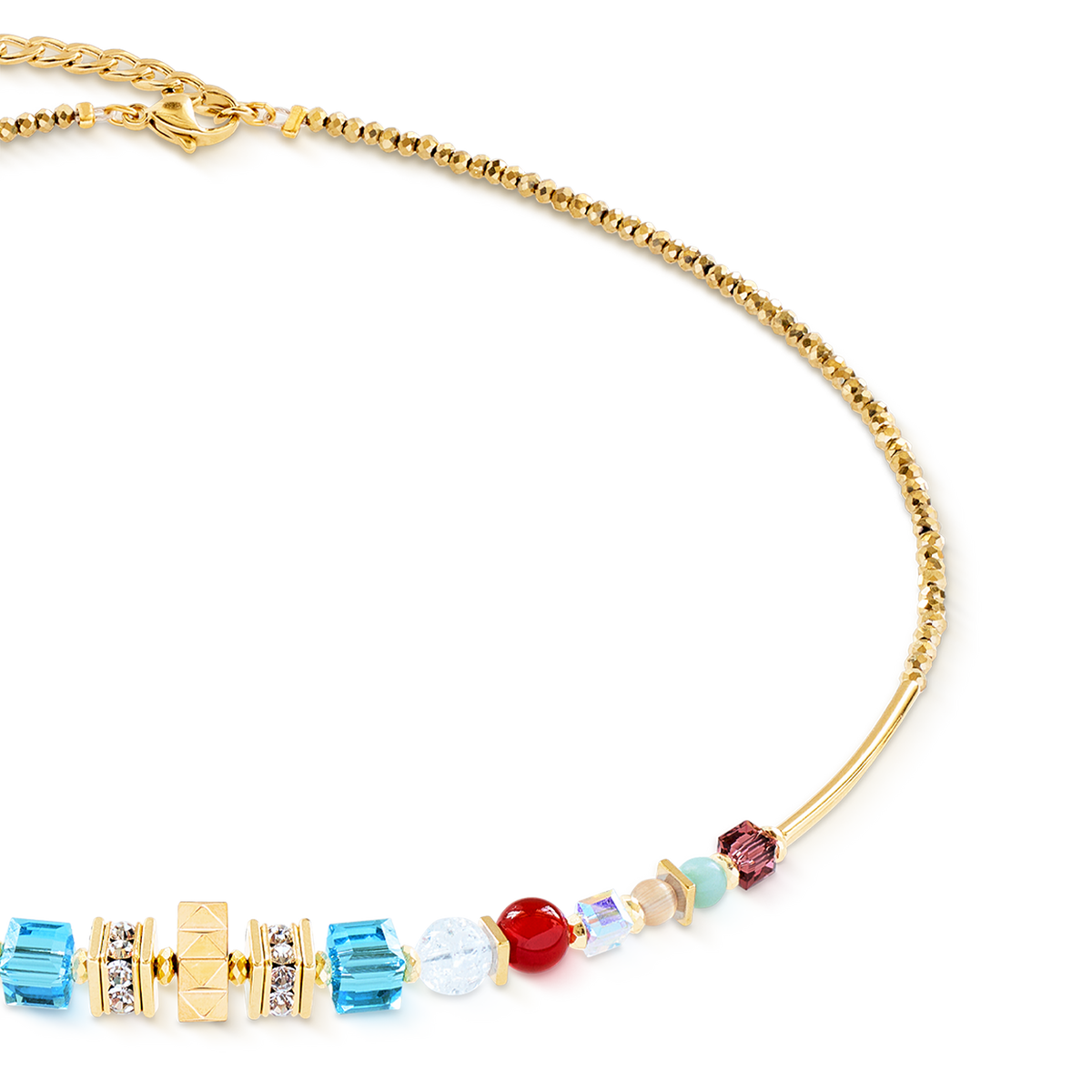 Necklace Shape Mix Nexus gold-multicolour