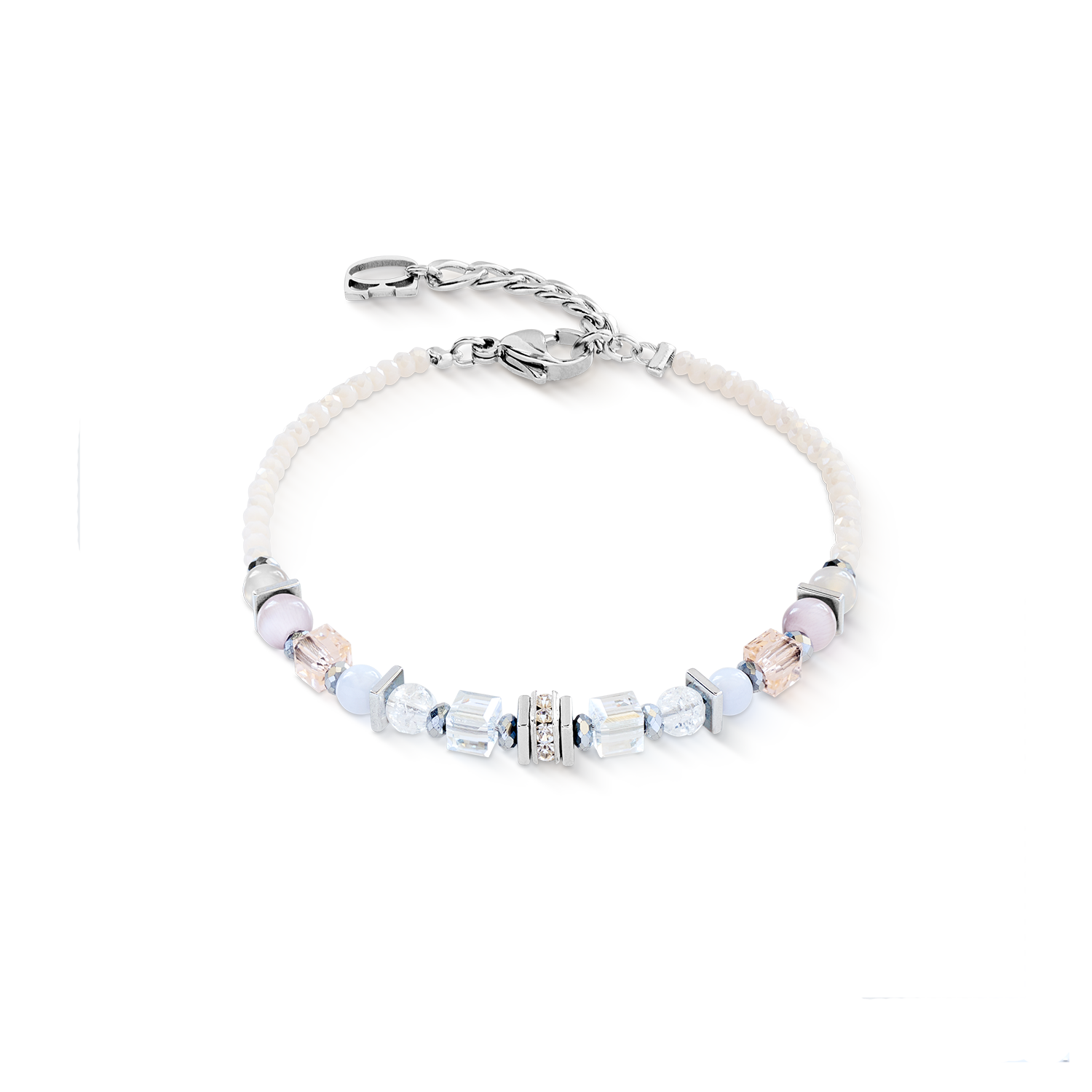 Bracelet Shape Mix Nexus silver-pastel