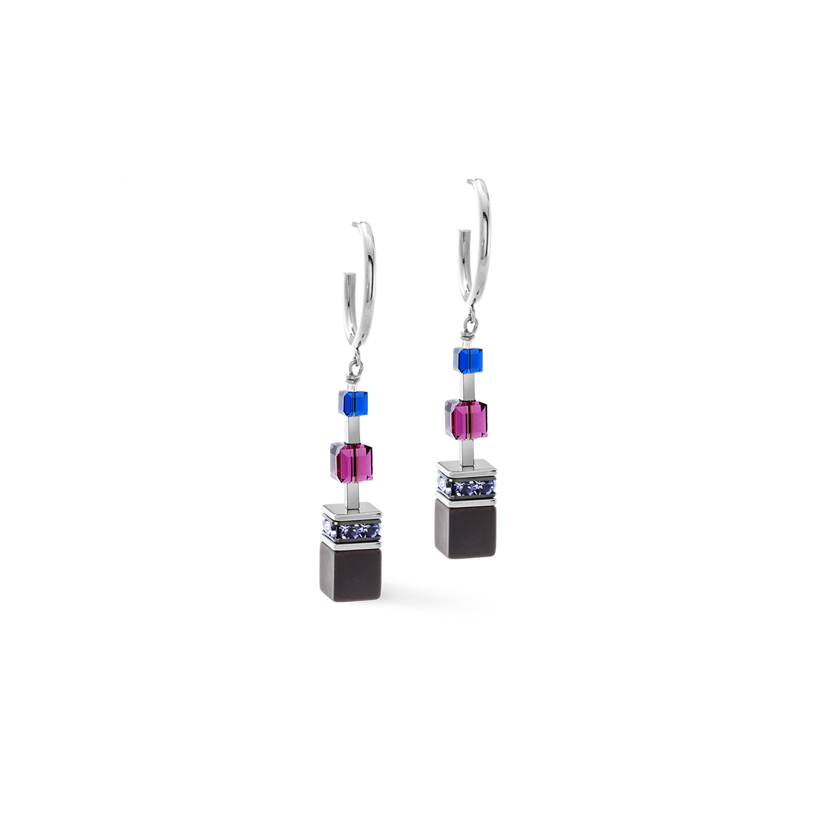 GeoCUBE® Precious Statement earring Blue Moon