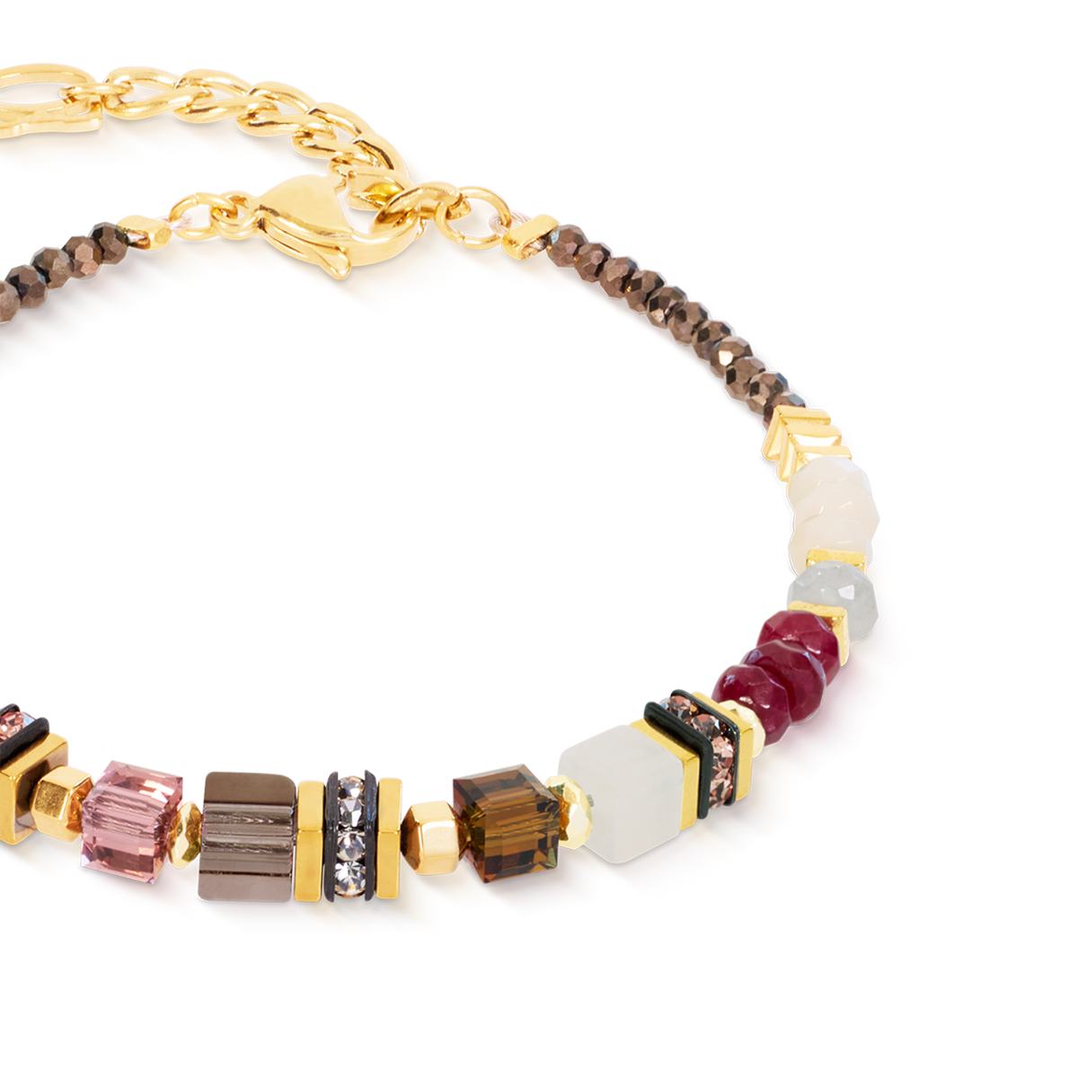 GeoCUBE® Precious Grace Bracelet Rose Smoke