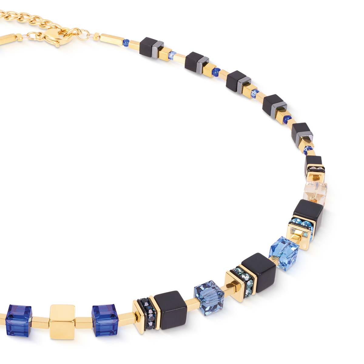 GeoCUBE® Precious Classic Necklace Midnight Blue