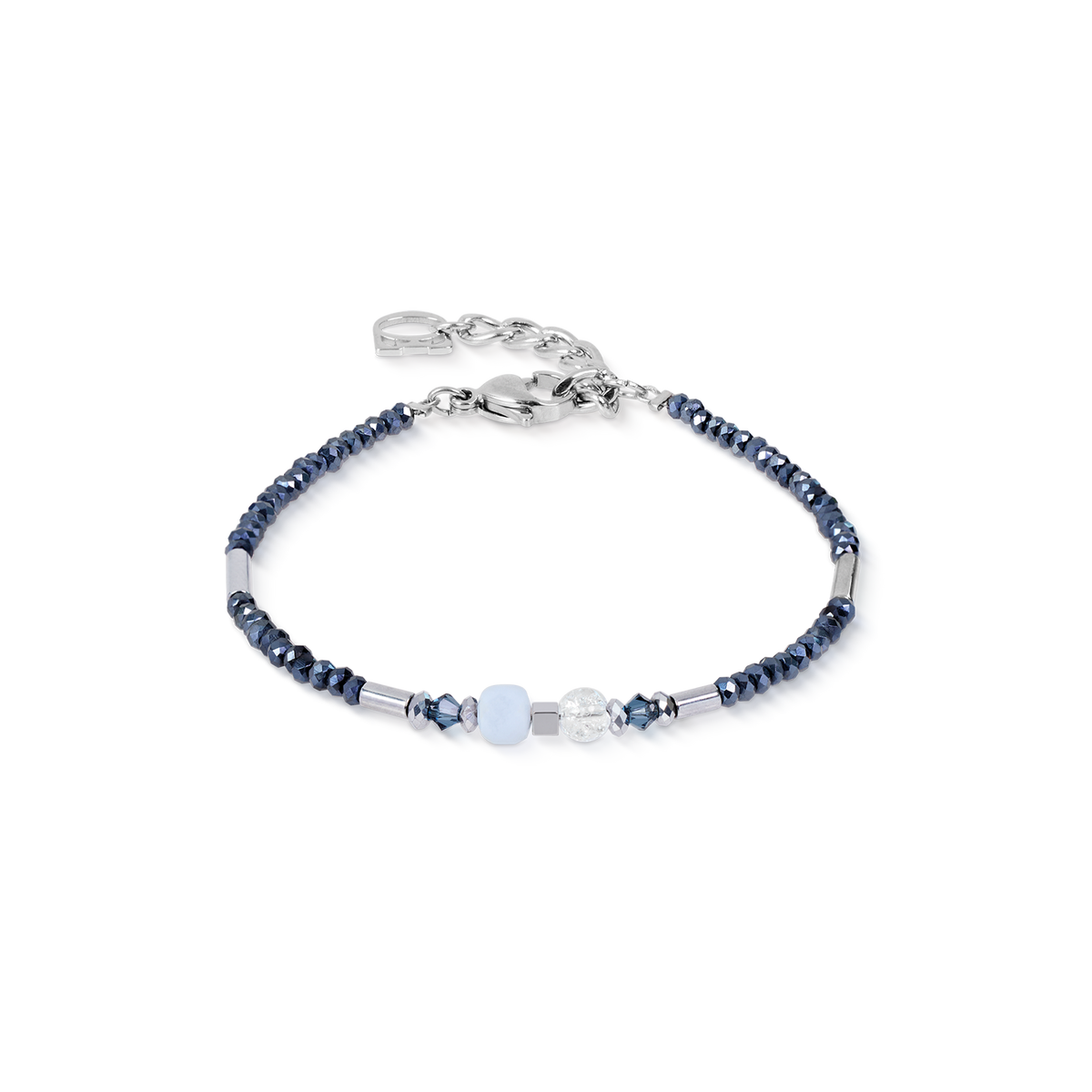 Bracelet Cube Balance Blue Mist
