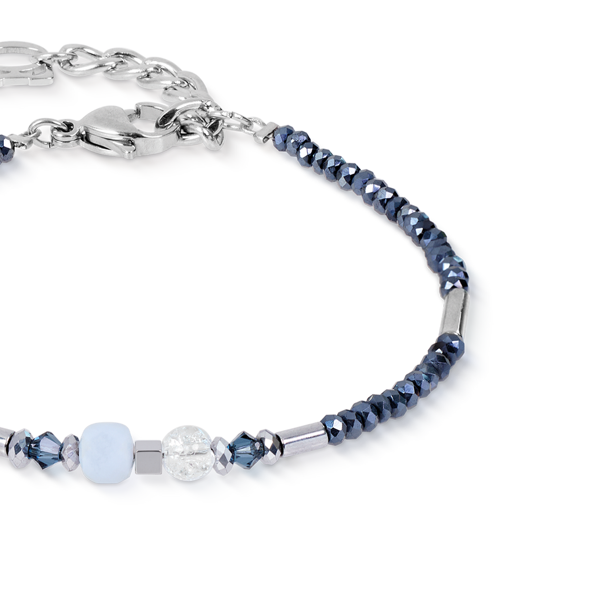 Bracelet Cube Balance Blue Mist