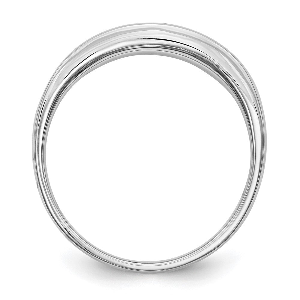 14k Gold Lab Grown Diamond Wedding Band Ring 0.27ct Clarity- VS Color- G-H