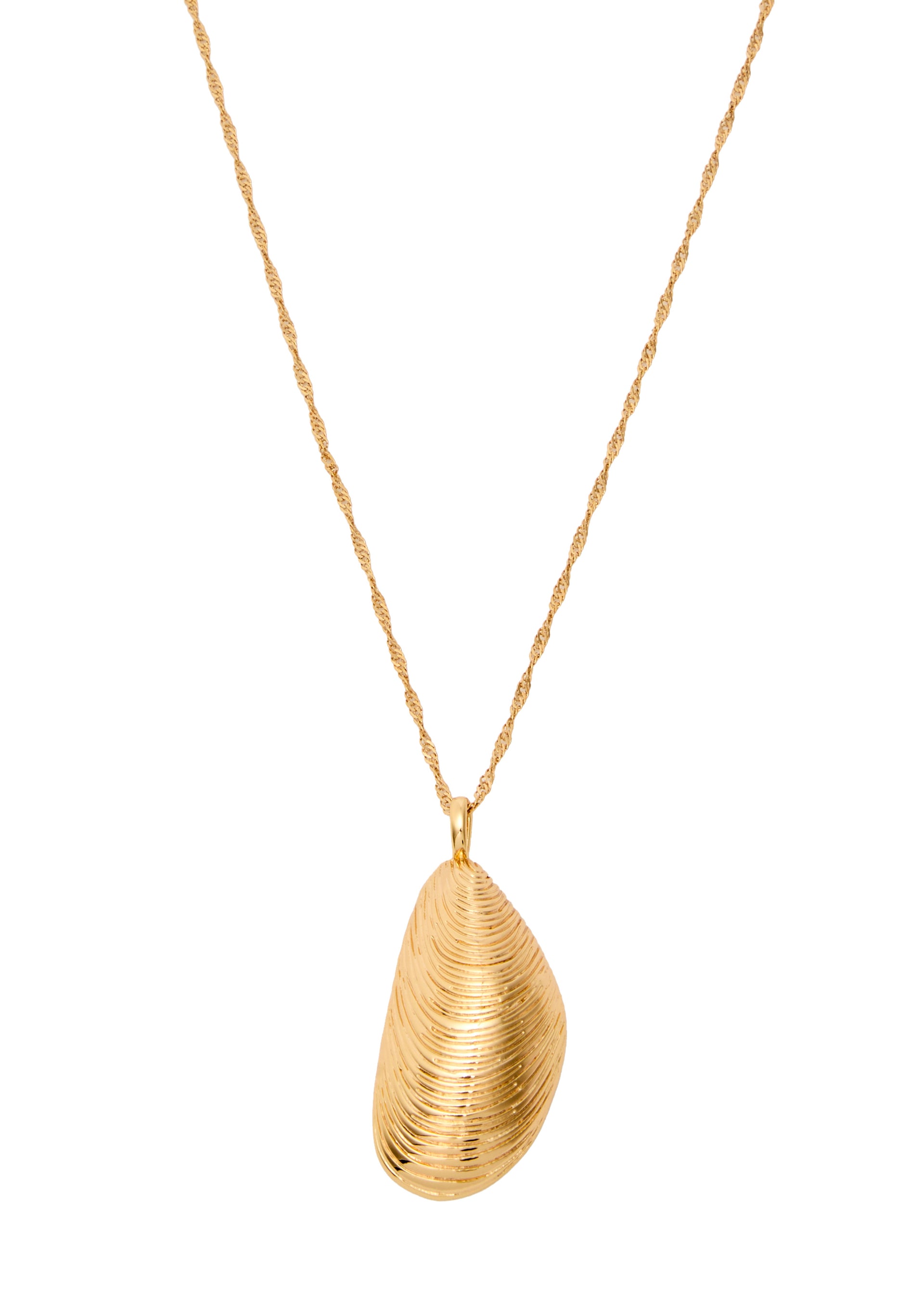 Moules 18kt gold-plated necklace