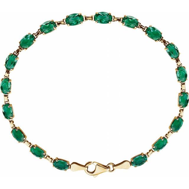 Emerald-Cut Lab-grown Diamond Bracelet