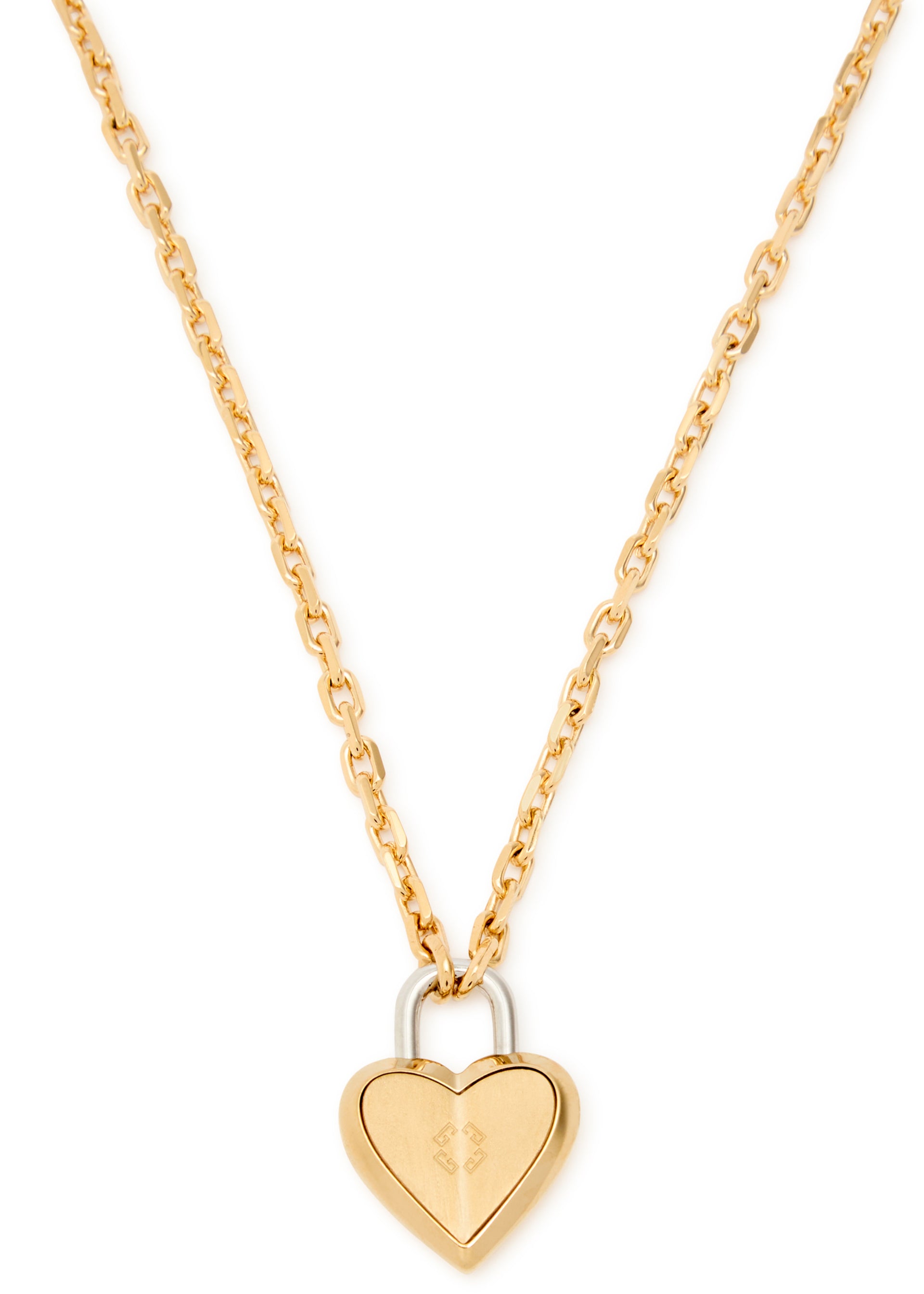 Heart Lock chain necklace